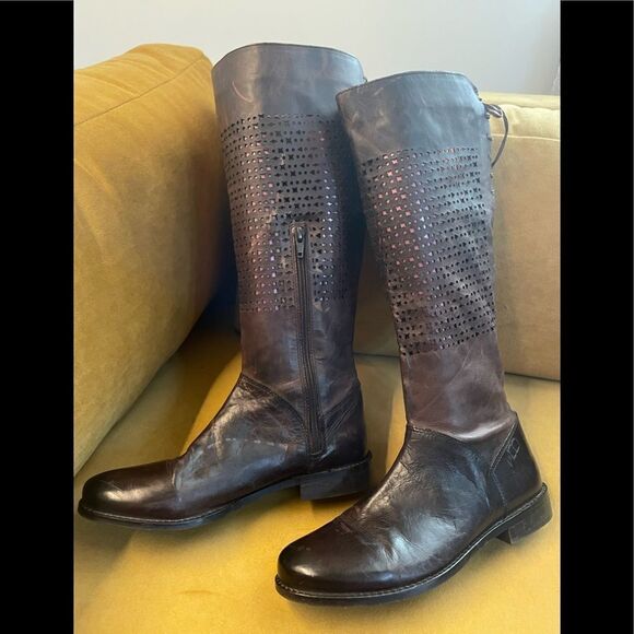 Matisse Boots Brown Leather “Cage” Sz 8 - Picture 2 of 10